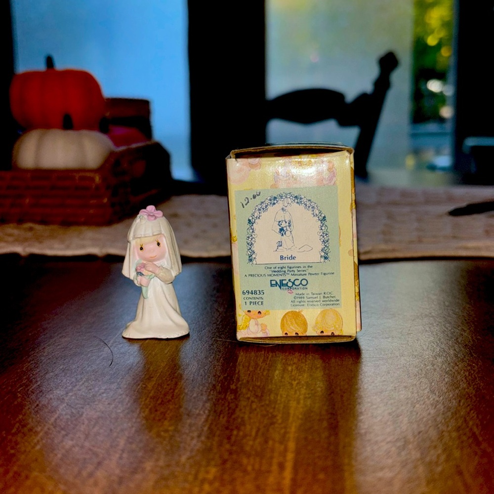 Precious Moments Bride Statue